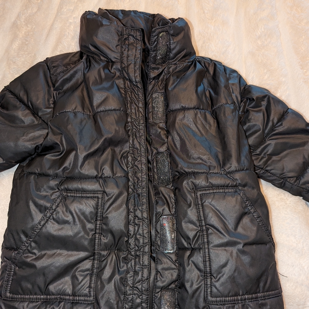 onekid: Vegan Road Coat (black)- Size 5
